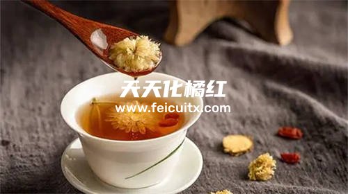 化橘红菊花泡水喝可以治热咳吗